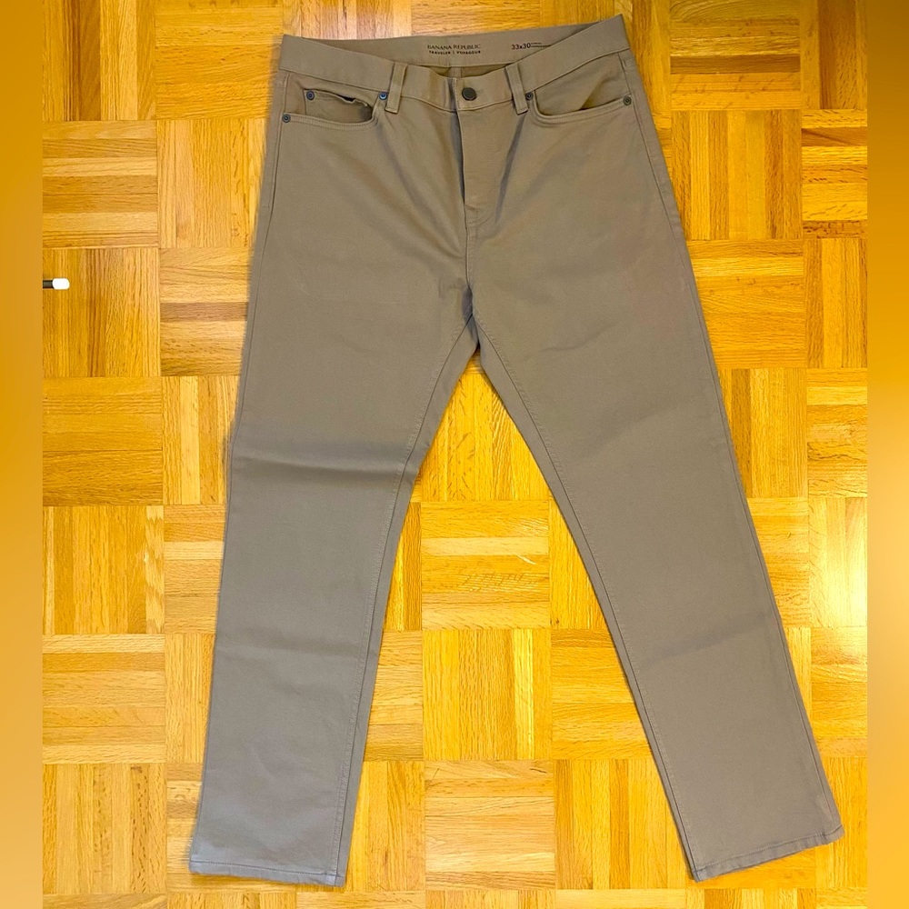 Men’s Banana Republic Traveller chinos/jeans/pants 33x30.